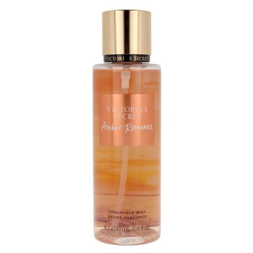 спрей мист для тела be muse promise of happiness 50 мл Victoria's Secret Ароматический спрей для тела Amber Romance, 250 мл