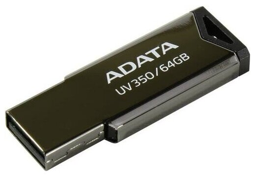 Флешка Adata UV350 AUV350-64G-RBK 64 Гб Black