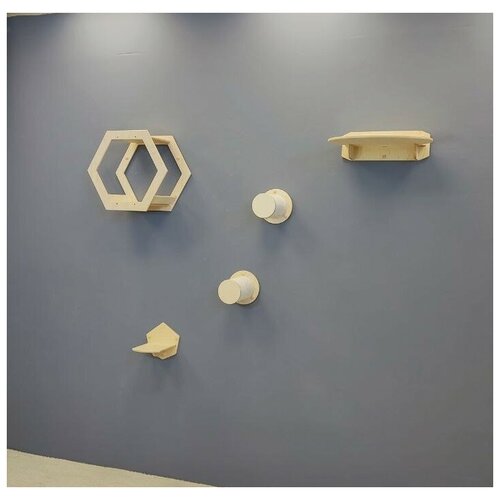 Игровой настенный комплекс для кошек 