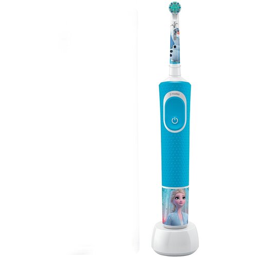 Электрическая зубная щетка Oral-B Vitality D1004232K Frozen 1 насадка голубойбелый 489000₽