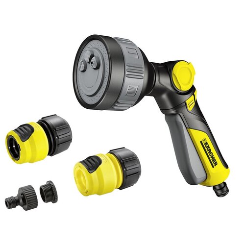 Набор для полива KARCHER Plus 26452900 желтый 5 шт. тележка karcher 2 645 043 0 черный желтый 20 м