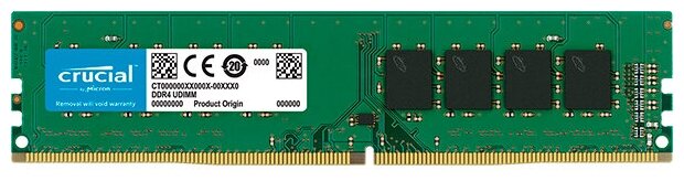 Оперативная память Crucial 4 ГБ DDR4 3200 МГц DIMM CT4G4DFS632A