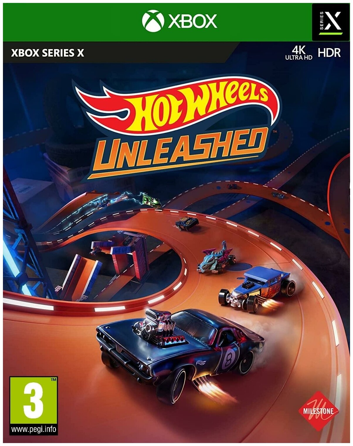 Игра Hot Wheels Unleashed (XBOX One/Series X русская версия)