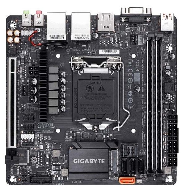 Материнская плата GIGABYTE C246N-WU2