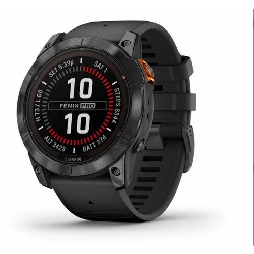 Умные часы Garmin Fenix 7X Pro Solar Slate Gray 11500000₽