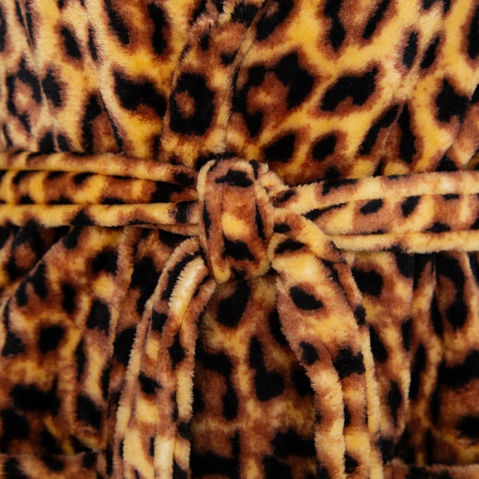 Халат женский LoveLife "Leopard" размер M, микрофибра, 100% п/э, 250 г/м2 - фотография № 8