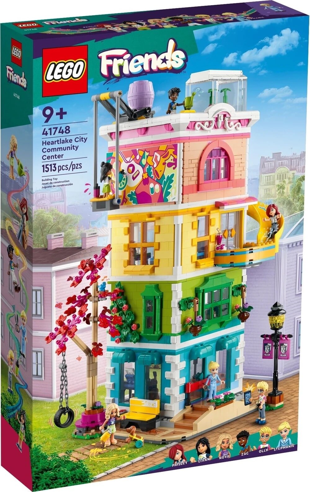 Конструктор LEGO Friends 41748 Общественный центр Хартлейк-Сити