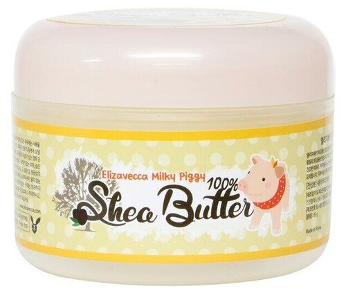 Elizavecca Крем для тела Milky Piggy 100% Shea Butter, 100 мл