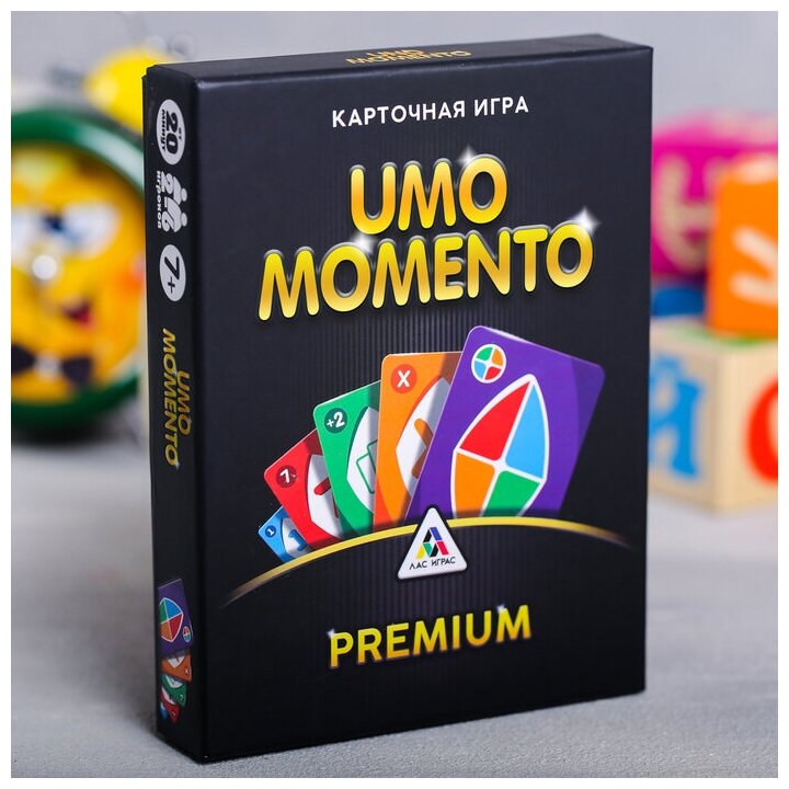 Лас Играс Настольная игра "UMOmomento, Premium", 70 карт - фотография № 4