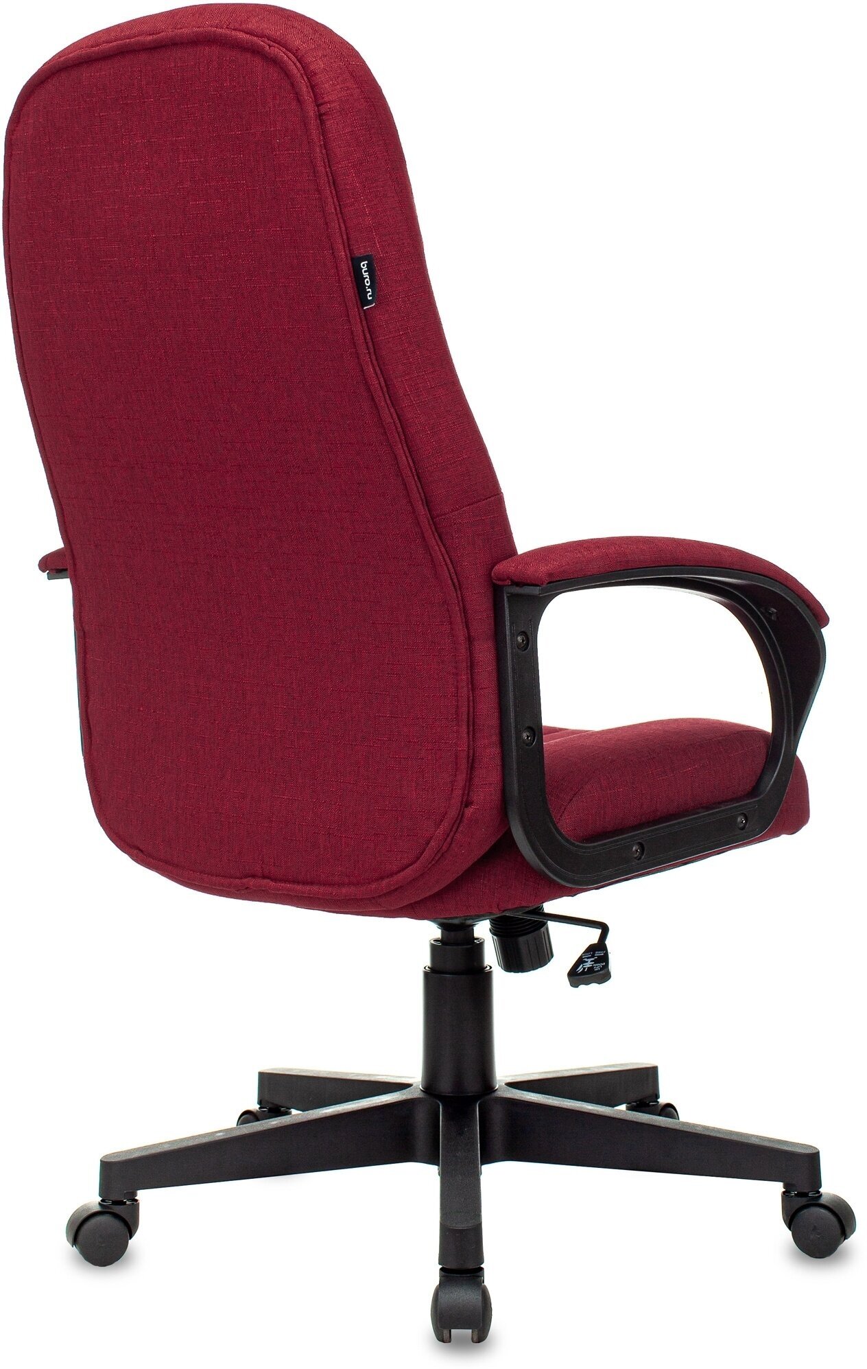 Кресло VB_Бюрократ T-898AXSN ткань красная 38-410 крестовина пластик. 1628032 - фотография № 4