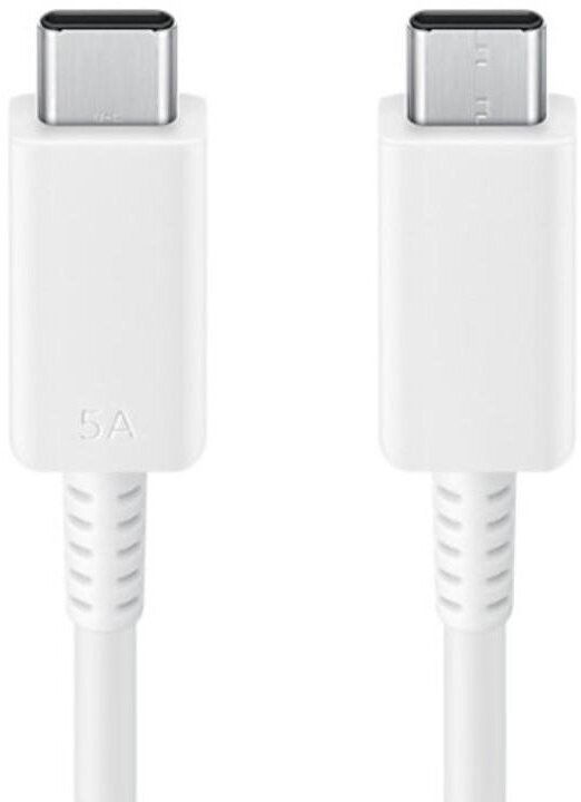 Кабель Samsung USB Type-C - USB Type-C, 5A, EP-DX510, бел