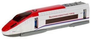 Поезд Технопарк высокоскоростной, инерционный, 18.5 см, свет и звук SB-18-32WB-B
