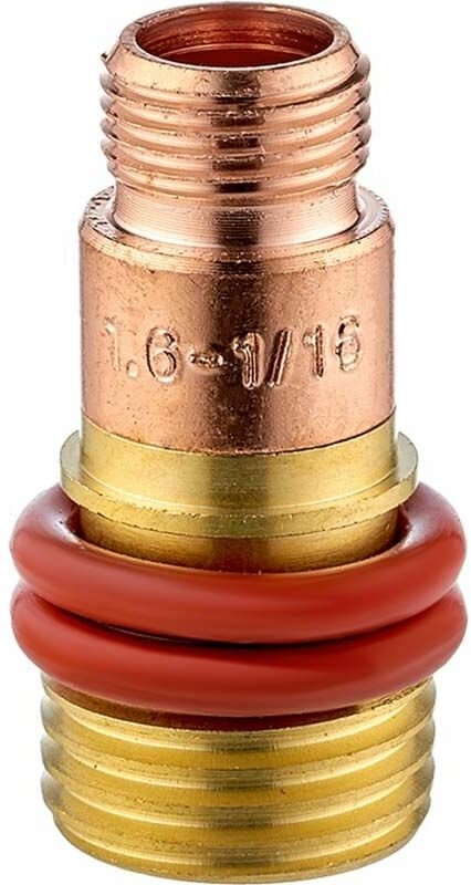 Держатель цанги газовая линза 1,6 мм (TIG 17-18-26) короткие IGF0086-16 (2 шт)