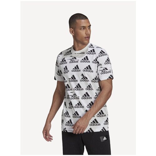 фото Футболка/adidas/he1786/m bl t/белый/l