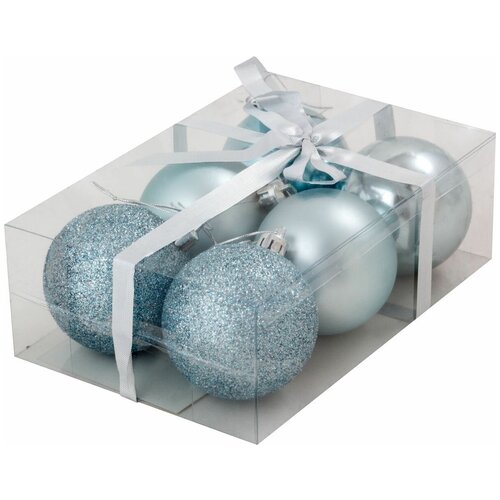 фото Набор шаров волшебная страна pb6-6smb, голубой, 6 шт.