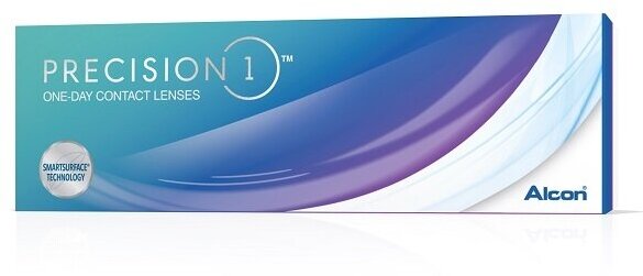 Контактные линзы Alcon, Precision1, Однодневные, -3.00 / 14,2 / 8,3 / 30 шт.