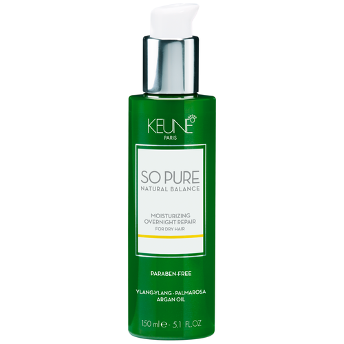 Keune So Pure Natural Balance Ночная сыворотка увлажняющая для волос, 180 г, 150 мл, бутылка