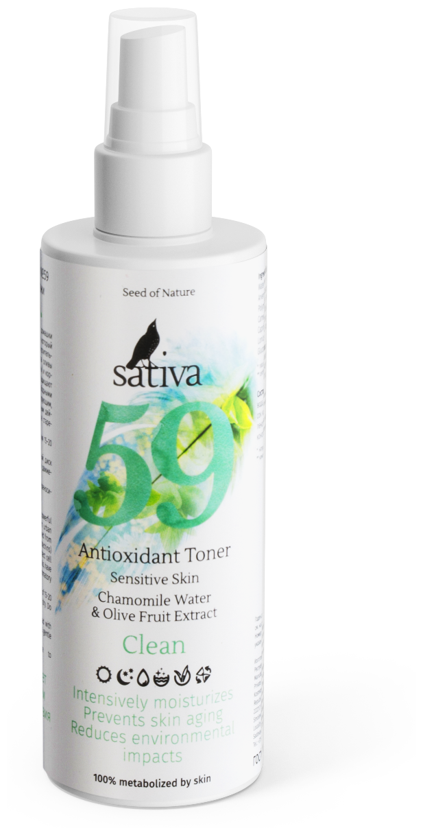 Sativa Тоник антиоксидантный № 59