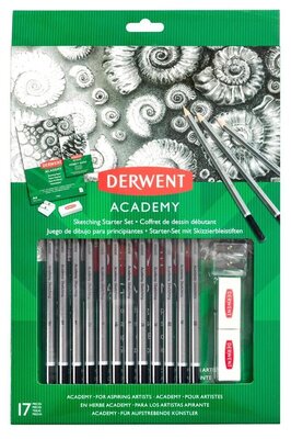 Derwent Набор для рисования скетчей Academy Sketching Bundle (2305679)