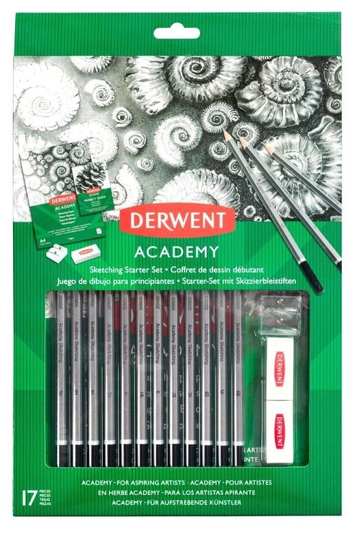 Набор для рисования скетчей Derwent Academy Sketching Bundle, 2305679 1222260