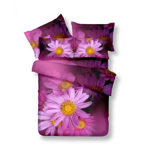 фото Постельное белье из сатина малиано 2 спальный (4 наволочки) famille