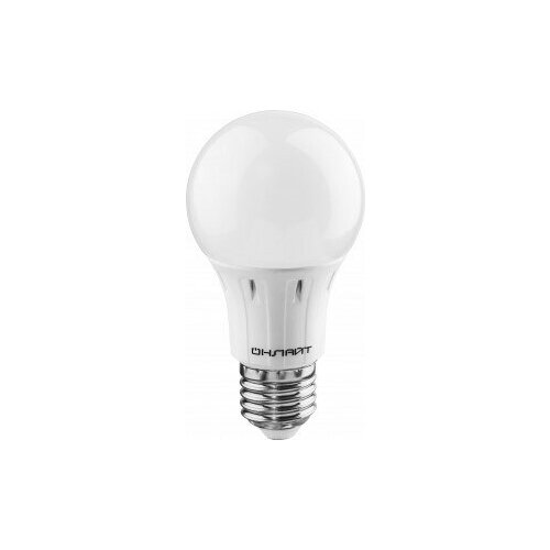 Светодиодная LED лампа онлайт ЛОН A60 E27 7W(560Lm) 4000K 4K 113x60 ОLL-A60-7-230-4K-E27 71648 (упаковка 14 штук)