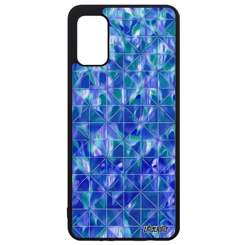 фото Чехол на телефон samsung galaxy a41, "плиточный мотив" треугольник текстура utaupia