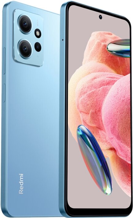 Мобильные телефоны Xiaomi Смартфон Xiaomi Redmi Note 12 4G 4/128 GB, синий