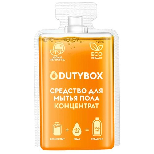 Средство для мытья пола DutyBox концентрат с аром персика 50мл, 1 шт.