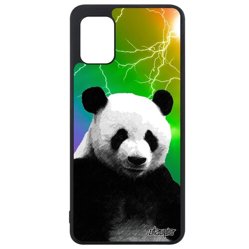фото Чехол на мобильный samsung galaxy a31, "большая панда" малыш бамбук utaupia