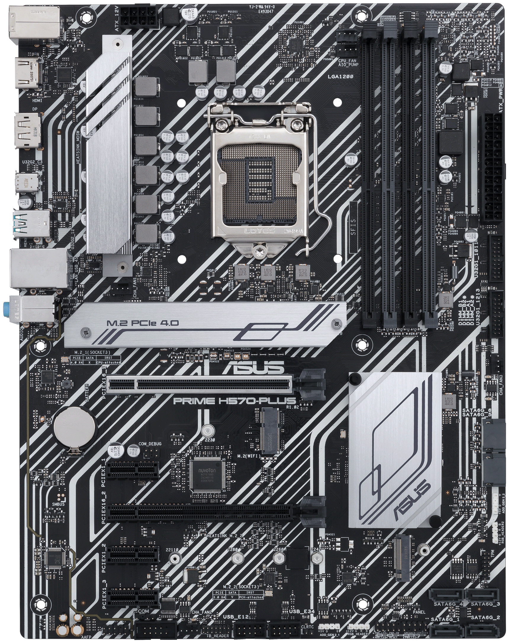 Материнская плата Asus Prime H570-plus (lga1200, Atx) Prime H570-plus .