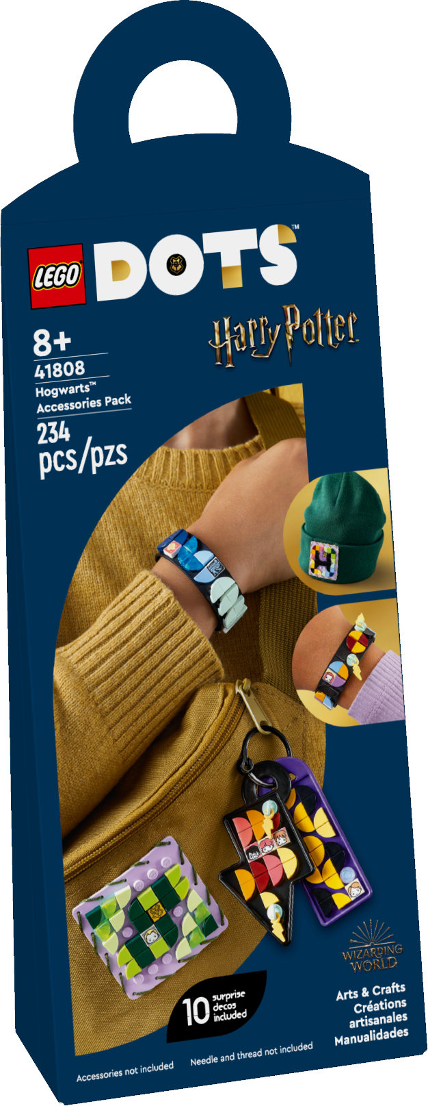 Набор с элементами конструктора LEGO DOTS 41808 Hogwarts Accessories Pack