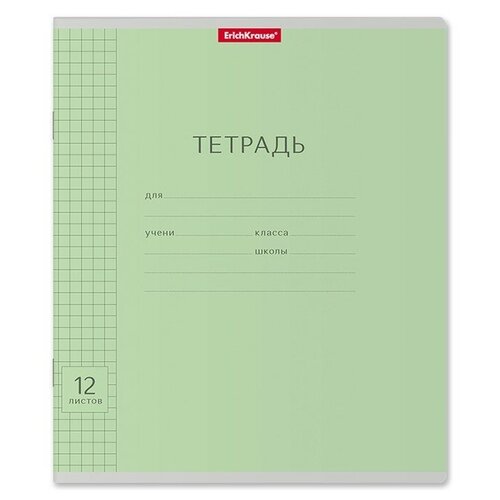 Тетрадь 12 листов в клетку ErichKrause 
