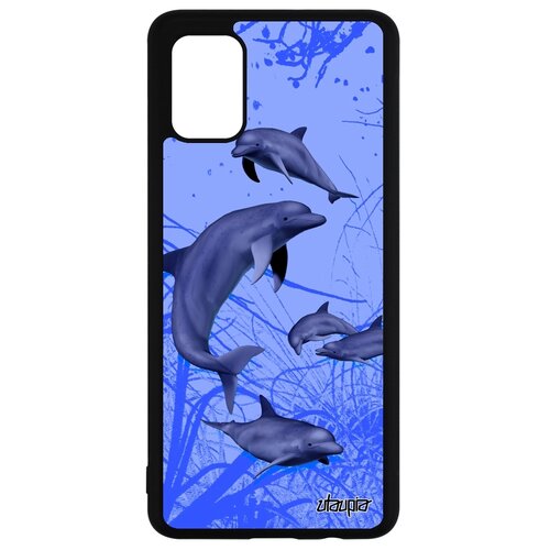 фото Чехол для телефонов galaxy a51, "дельфины" афалина животные utaupia