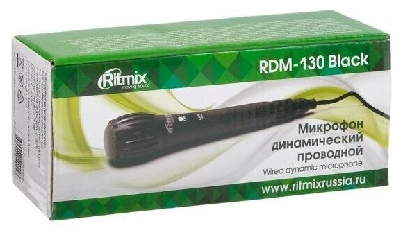 Микрофон (RITMIX RDM-130 черный) - фотография № 11