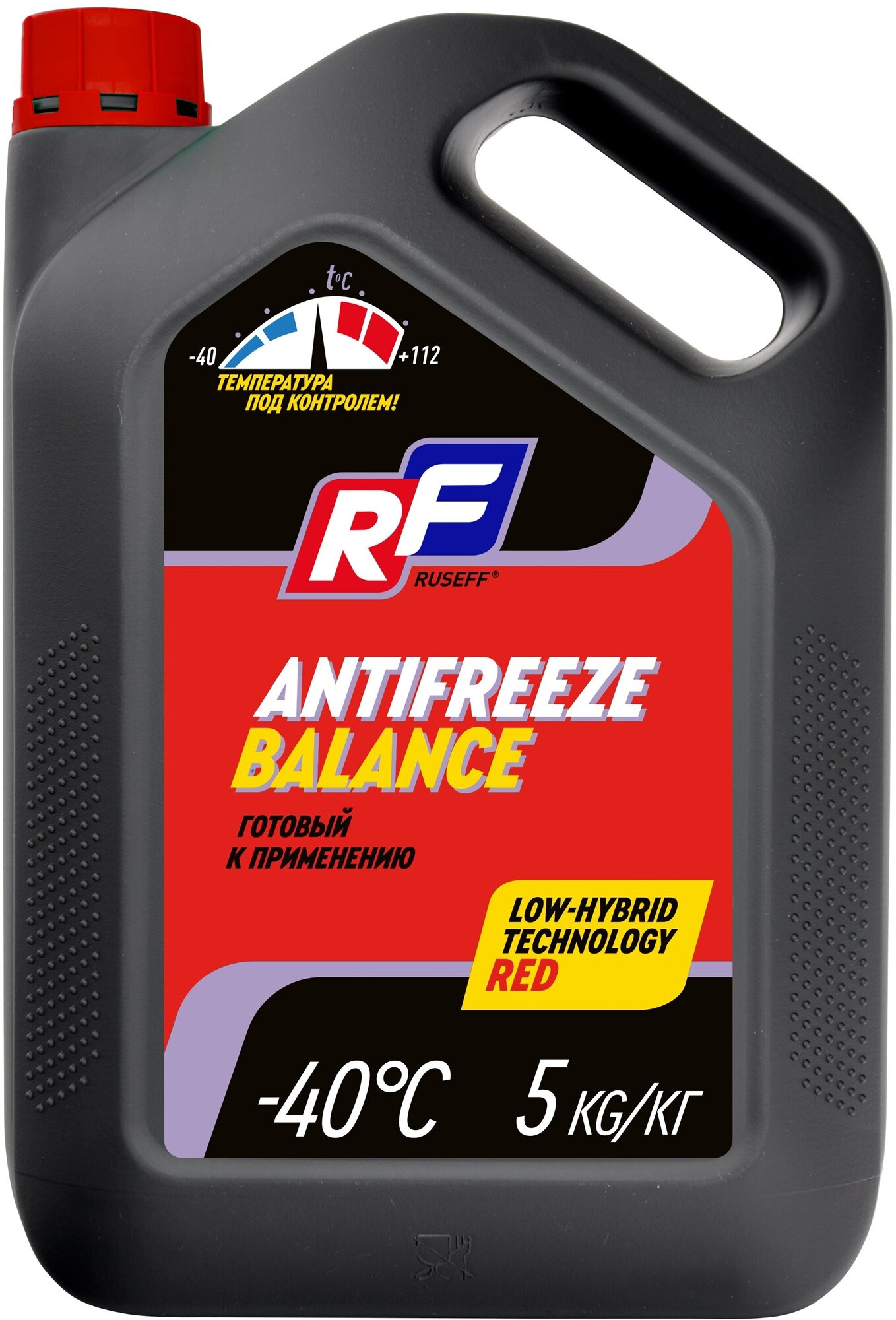 17482N RUSEFF Антифриз ANTIFREEZE Balance "Красный" (5 кг)