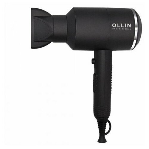 Фен OLLIN Professional OL-7115, black ollin фен ol 7120 ionic черный