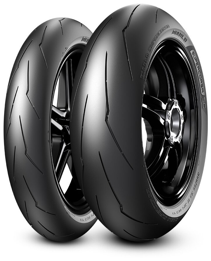 Шина для мотоцикла Pirelli Diablo Supercorsa SC, передняя 17 120 70 W (до 270 км/ч) 58 TL
