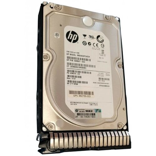 Жесткий диск HP 695507-007 3Tb 7200 SAS 35 HDD 26540₽