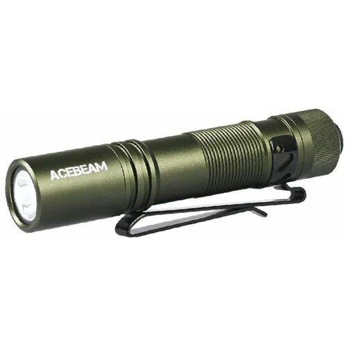 фото Фонарь acebeam pokelit aa green, 1 x 14500, диод nichia 219f, 86 метров, 550 люмен (комплекте)