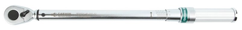 GARWIN INDUSTRIAL 501521-10-60-38 Динамометрический ключ 10-60 Нм, двухстороннего действия с приводным квадратом 3/8" - фото №8