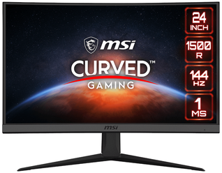 24" Монитор MSI Optix G24C6, 1920x1080, 144 Гц, *VA, черный