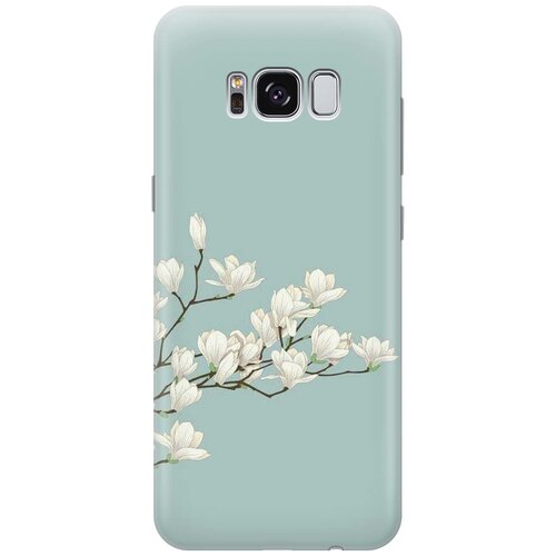 RE: PAЧехол - накладка ArtColor для Samsung Galaxy S8 с принтом Сакура на голубом re paчехол накладка artcolor для samsung galaxy a7 2018 с принтом сакура на голубом