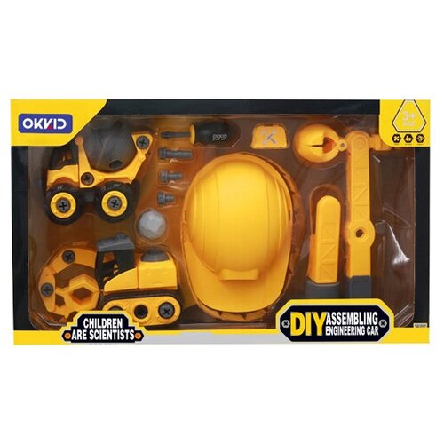 Конструктор OKKID DIY Assembling Engineering Car 1040