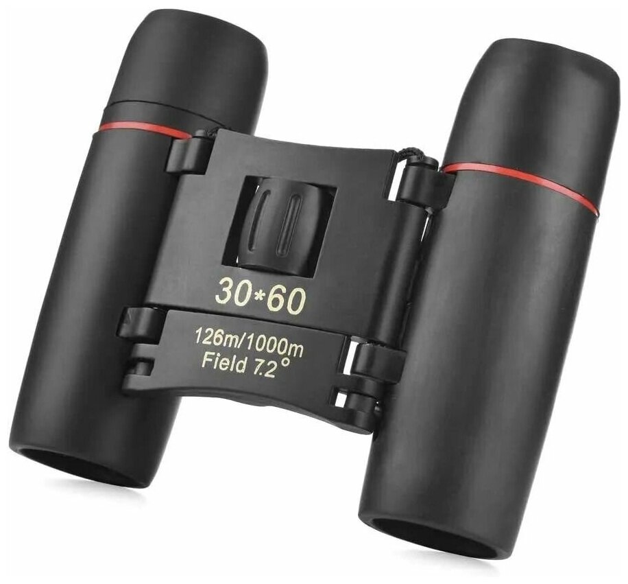 Карманный Бинокль Binoculars 30x60 / Компактный/ Для путешествий / Охоты / Кемпинга