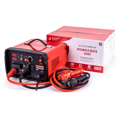 Инверторное пуско-зарядное устройство Foxweld KVAZARRUS POWERBOX 600I с таймером 8760 2813800₽