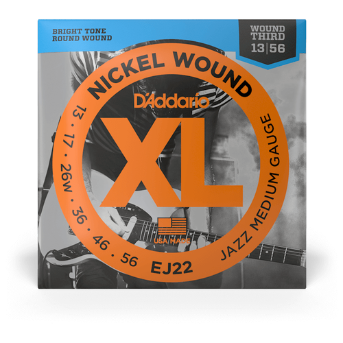 фото D'addario ej22 jazz medium струны для электрогитары