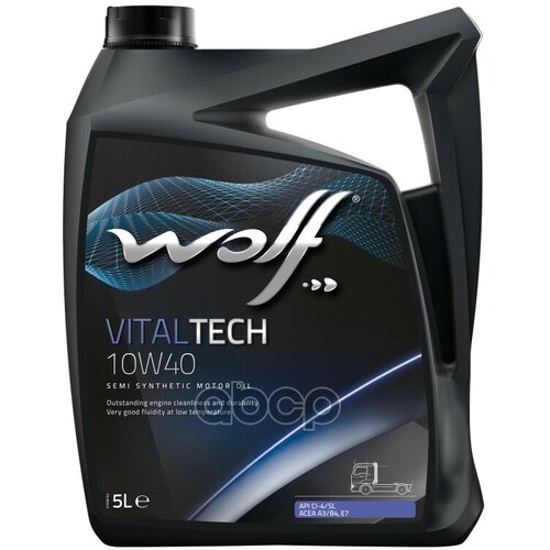 Wolf Масло Моторное Vitaltech 10W40 5L