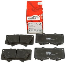 Дисковые тормозные колодки передние TRW GDB3364 для Lexus, Mitsubishi, Toyota (4 шт.)