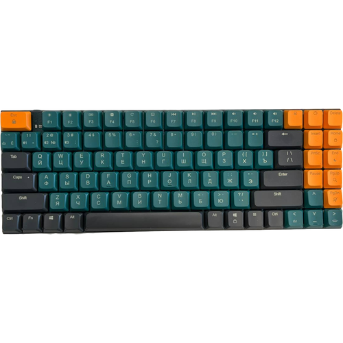 Клавиатура механическая UGREEN KU102 (15229) Slim Mechanical Keyboard USB-C  & Bluetooth тонкая и легкая. Цвет: зеленый